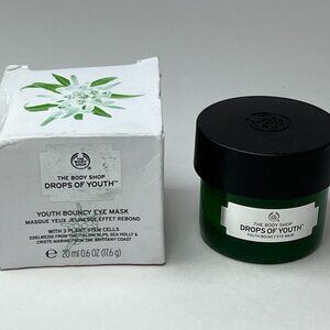 The Body Shop ~ Drops Of Youth ~ Youth Bouncy Eye Mask ~ 20ml 0.6oz. NEW